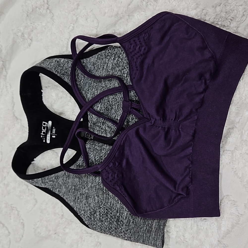 Sports Bra and Bralette Set of 2